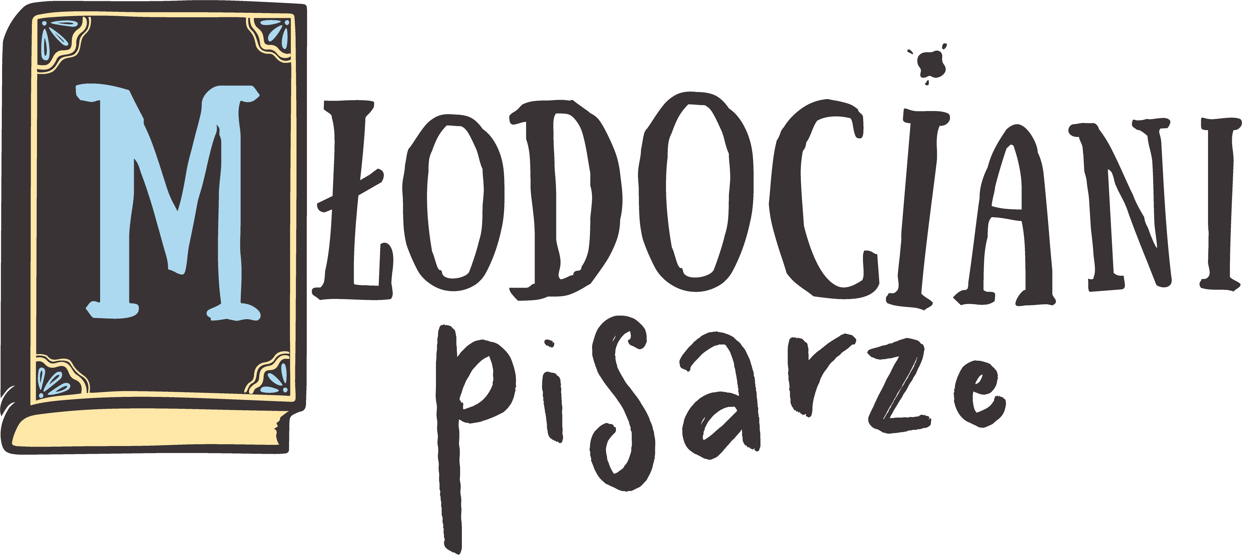 Logo konkursu literackiego dla dzieci Młodociani pisarze